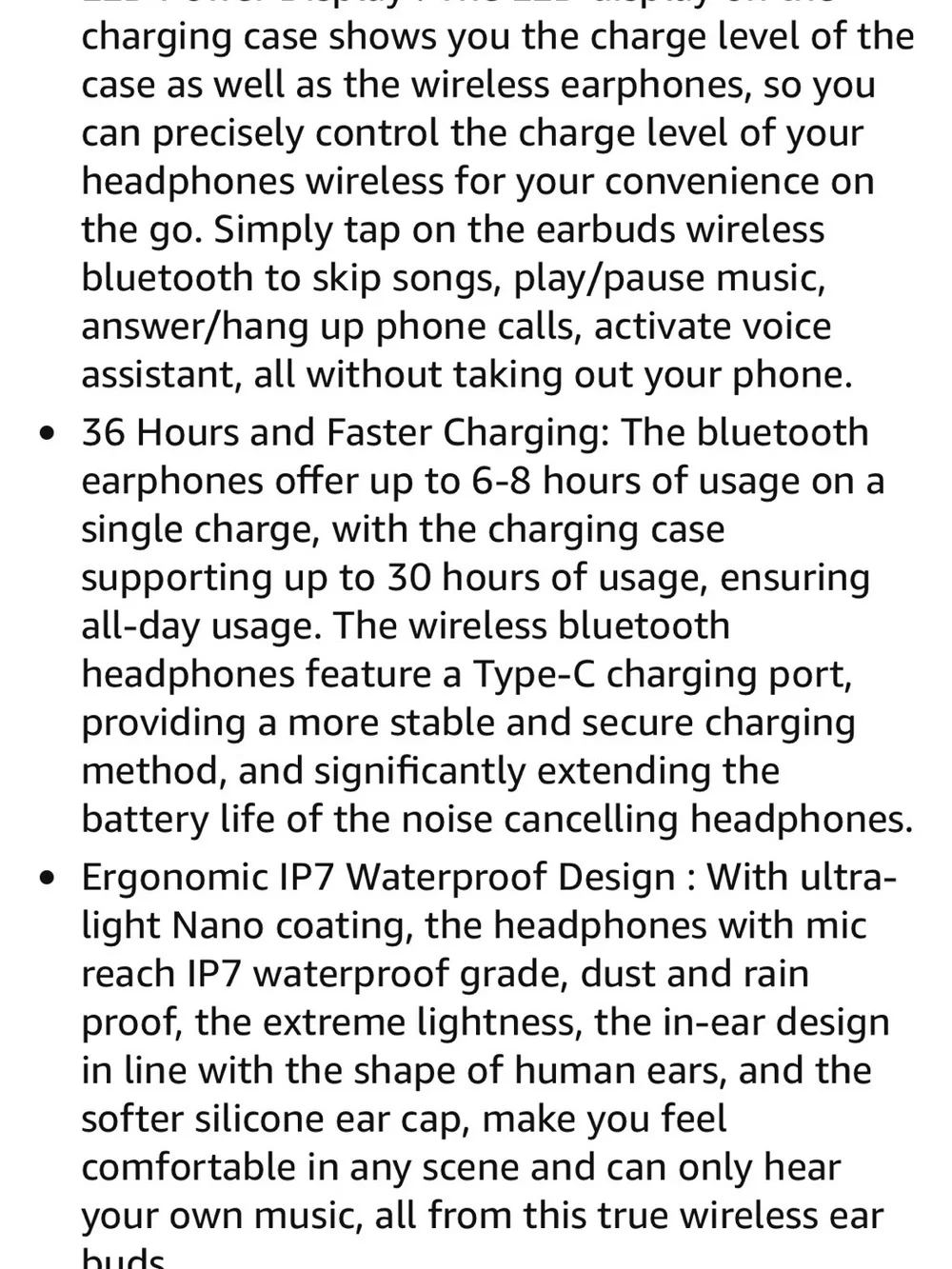 New in Box! Pink Gold Wireless Bluetooth Earbuds with Charging Case